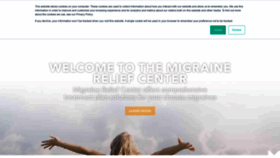 What Themigrainereliefcenter.com website looked like in 2020 (4 years ago)