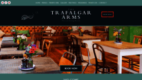 What Thetrafalgararms.co.uk website looked like in 2020 (4 years ago)