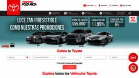 What Toyotapozarica.com.mx website looked like in 2020 (4 years ago)