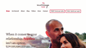 What Themarriageplace.com website looked like in 2020 (4 years ago)