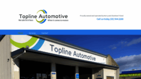 What Toplineautomotive.co.nz website looked like in 2020 (4 years ago)