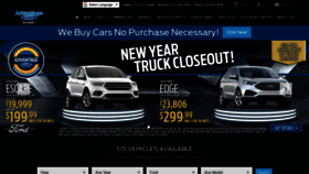 What Thefordadvantage.com website looked like in 2020 (4 years ago)