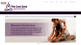 What Thecorezone.co.uk website looked like in 2020 (4 years ago)
