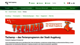 What Tschamp.de website looked like in 2020 (4 years ago)