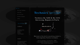 What Technics-service.co.uk website looked like in 2020 (4 years ago)