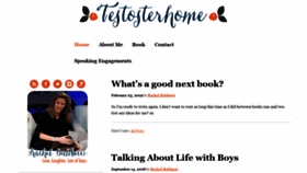 What Testosterhome.net website looked like in 2020 (4 years ago)