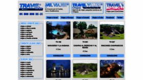 What Travelviajes.mx website looked like in 2020 (4 years ago)