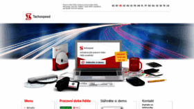 What Tachospeed.cz website looked like in 2020 (4 years ago)