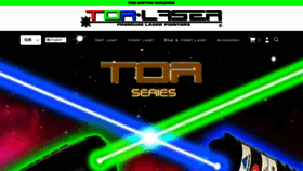 What Torlaser.com website looked like in 2020 (4 years ago)