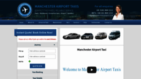 What Taxis-manchesterairport.co.uk website looked like in 2020 (4 years ago)