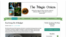 What Themagiconions.com website looked like in 2020 (4 years ago)