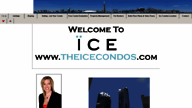 What Theicecondos.com website looked like in 2020 (4 years ago)