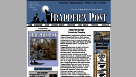 What Trapperspost.com website looked like in 2020 (4 years ago)