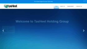 What Tasheel.com website looked like in 2020 (4 years ago)