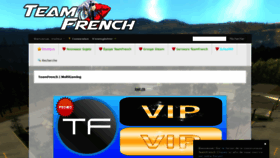 What Teamfrench.net website looked like in 2020 (4 years ago)