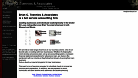 What Toenniescpa.com website looked like in 2020 (4 years ago)