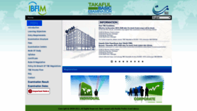 What Takafuleexam.com website looked like in 2020 (4 years ago)
