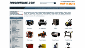 What Toolsonline.co.uk website looked like in 2020 (4 years ago)