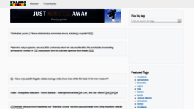 What Tafadzwa.com website looked like in 2020 (4 years ago)