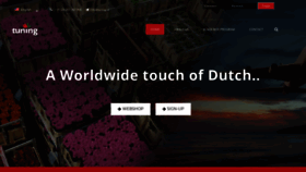What Tuning.nl website looked like in 2020 (4 years ago)