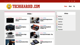 What Techgearoid.com website looked like in 2020 (4 years ago)