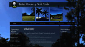 What Tallaigolf.com.au website looked like in 2020 (4 years ago)