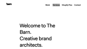 What Thebarnagency.co.uk website looked like in 2020 (4 years ago)