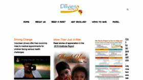 What Thedaviesproject.org website looked like in 2020 (4 years ago)