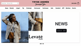 What Trydeandres.dk website looked like in 2020 (4 years ago)