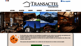 What Transactel.com website looked like in 2020 (4 years ago)