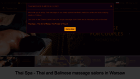 What Tajskiespa.pl website looked like in 2020 (6 years ago)