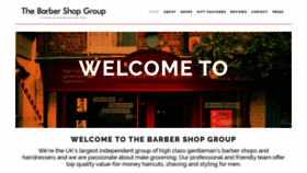 What Thebarbershopgroup.com website looked like in 2020 (4 years ago)