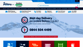 What Tradeplumbing.co.uk website looked like in 2020 (4 years ago)