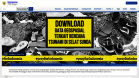 What Tanahair.indonesia.go.id website looked like in 2020 (4 years ago)