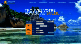 What Trouverunvoyage-au-soleil.fr website looked like in 2020 (4 years ago)