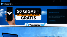 What Telecentro.net.ar website looked like in 2020 (5 years ago)