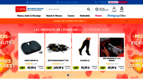 What Teleshopping.fr website looked like in 2020 (4 years ago)