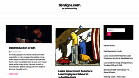 What Tienligne.com website looked like in 2020 (4 years ago)