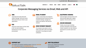 What Tellustalk.com website looked like in 2020 (4 years ago)