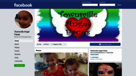 What Townsvilleangelfaces.com website looked like in 2020 (4 years ago)