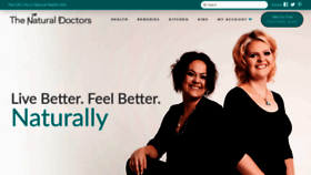 What Thenaturaldoctors.com website looked like in 2020 (4 years ago)