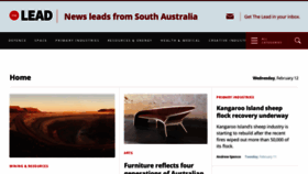 What Theleadsouthaustralia.com.au website looked like in 2020 (4 years ago)