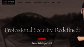 What Txdf.org website looked like in 2020 (4 years ago)