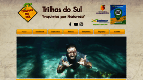 What Trilhasdosul.com.br website looked like in 2020 (4 years ago)