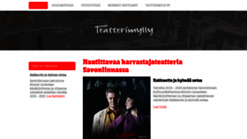 What Teatterimylly.fi website looked like in 2020 (4 years ago)