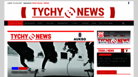 What Tychynews.pl website looked like in 2020 (4 years ago)