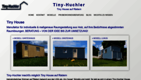 What Tiny-huchler.de website looked like in 2020 (4 years ago)