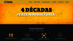 What Temapropaganda.com.br website looked like in 2020 (4 years ago)