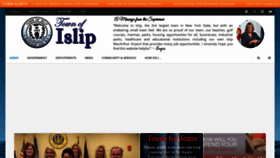 What Townofislip-ny.gov website looked like in 2020 (4 years ago)