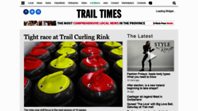 What Trailtimes.ca website looked like in 2020 (4 years ago)